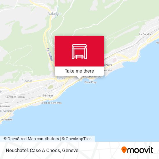 Neuchâtel, Case À Chocs map