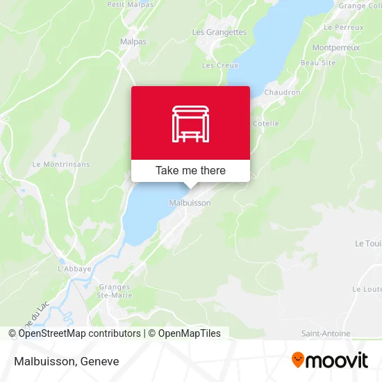 Malbuisson map