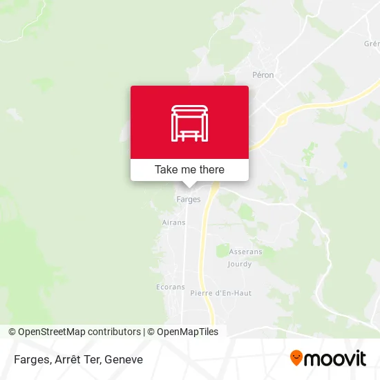 Farges, Arrêt Ter map