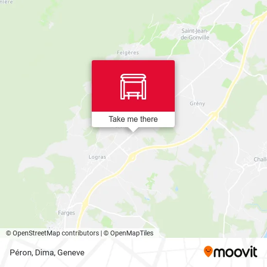 Péron, Dima map
