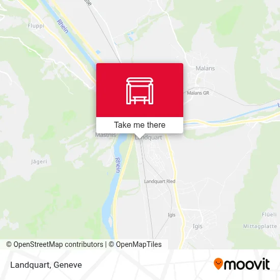 Landquart map