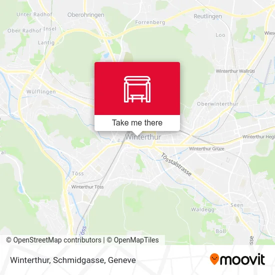 Winterthur, Schmidgasse map