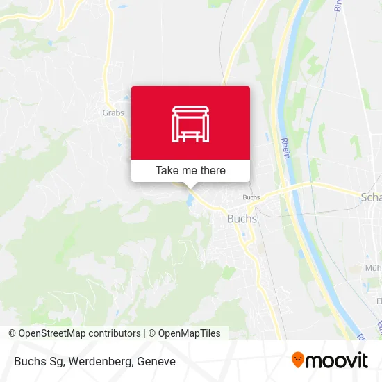 Buchs Sg, Werdenberg map