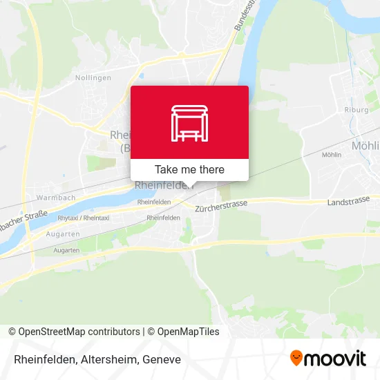 Rheinfelden, Altersheim map