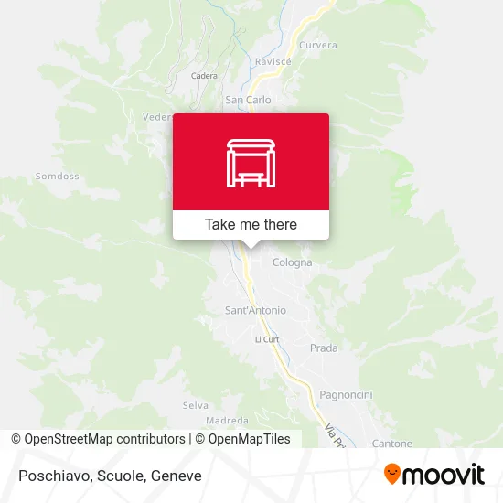Poschiavo, Scuole map