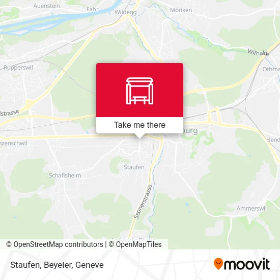 Staufen, Beyeler map