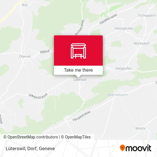 Lüterswil, Dorf map