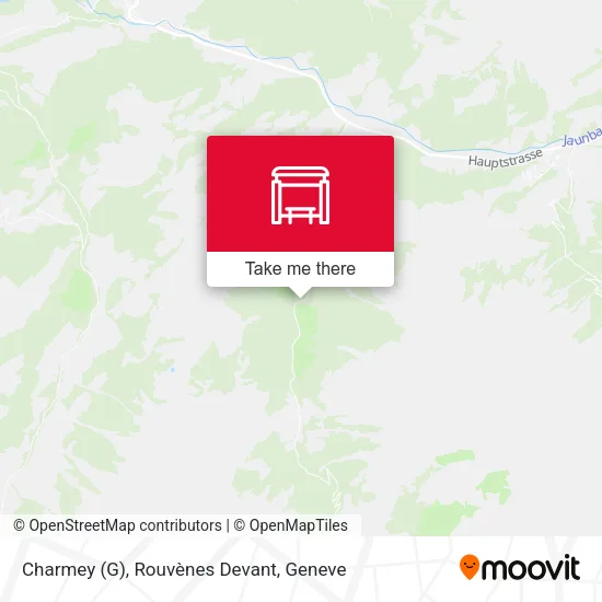 Charmey (G), Rouvènes Devant map