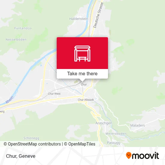 Chur map