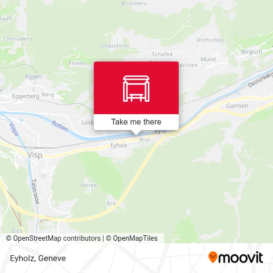 Eyholz map