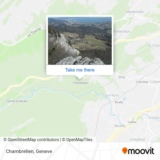 Chambrelien map