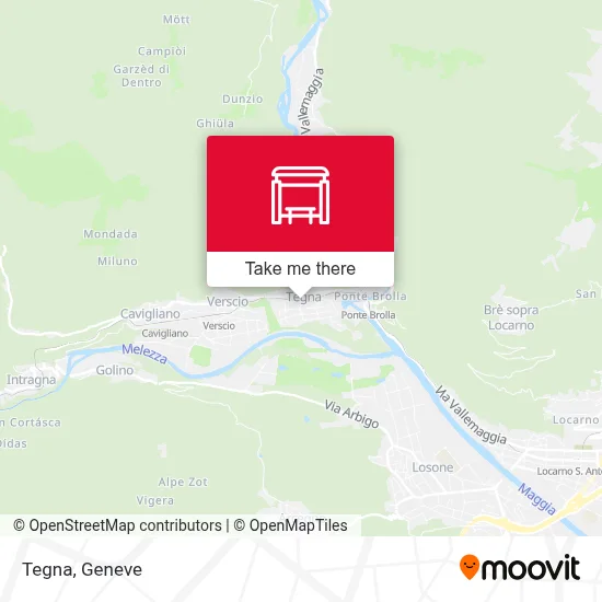 Tegna map