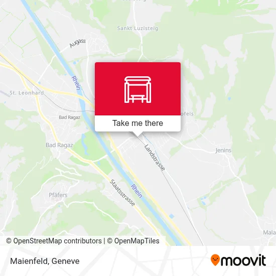 Maienfeld map