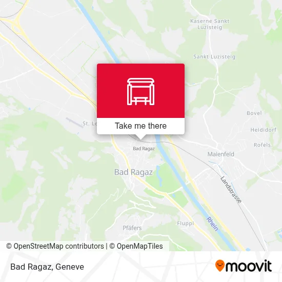 Bad Ragaz map