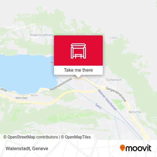 Walenstadt map