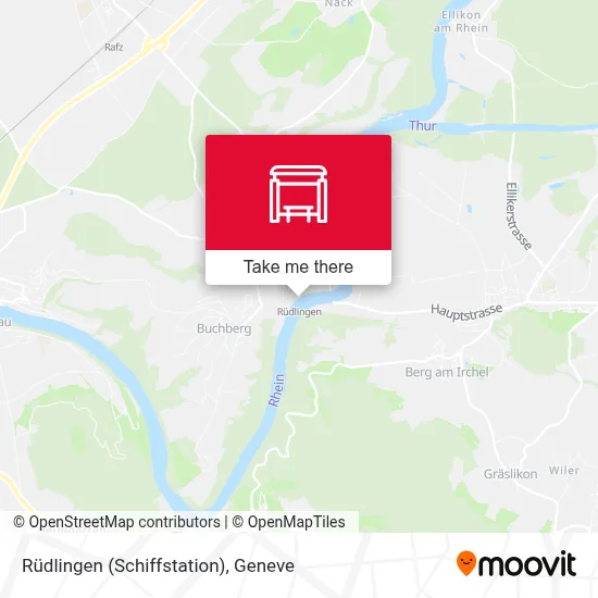 Rüdlingen (Schiffstation) map