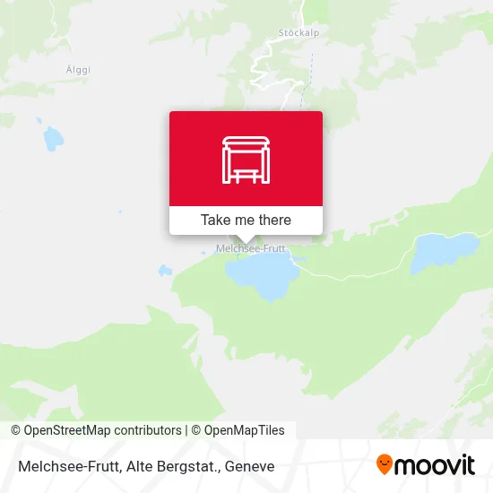 Melchsee-Frutt, Alte Bergstat. map