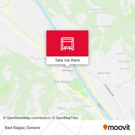 Bad Ragaz map