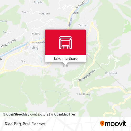 Ried-Brig, Brei plan