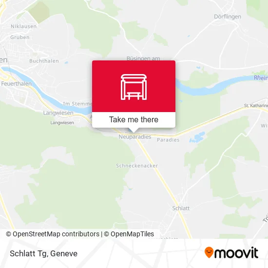 Schlatt Tg map