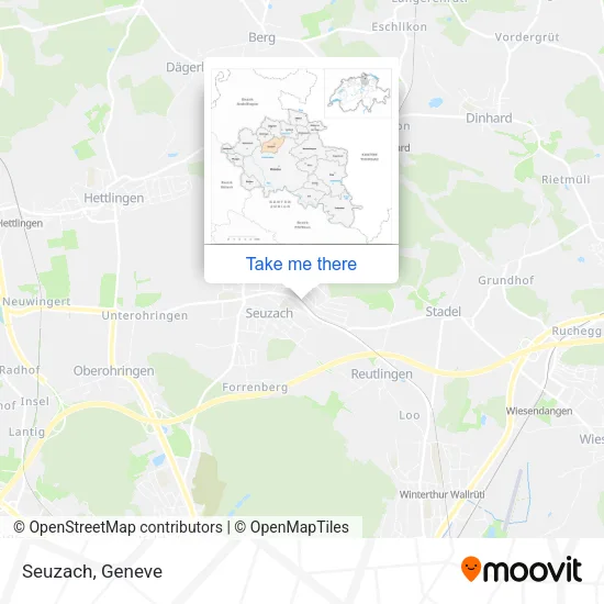 Seuzach map