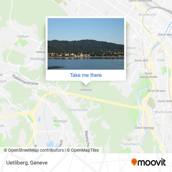 Uetliberg map