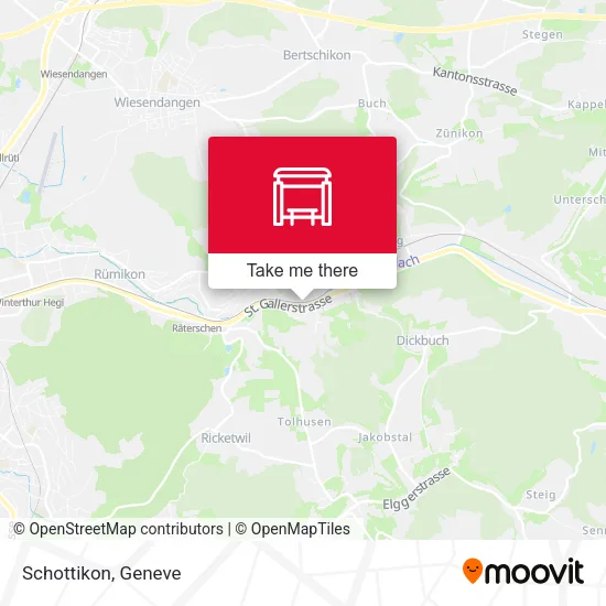 Schottikon map
