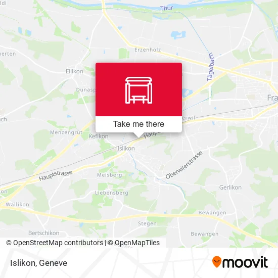 Islikon map