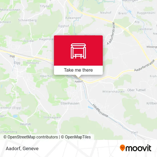 Aadorf map