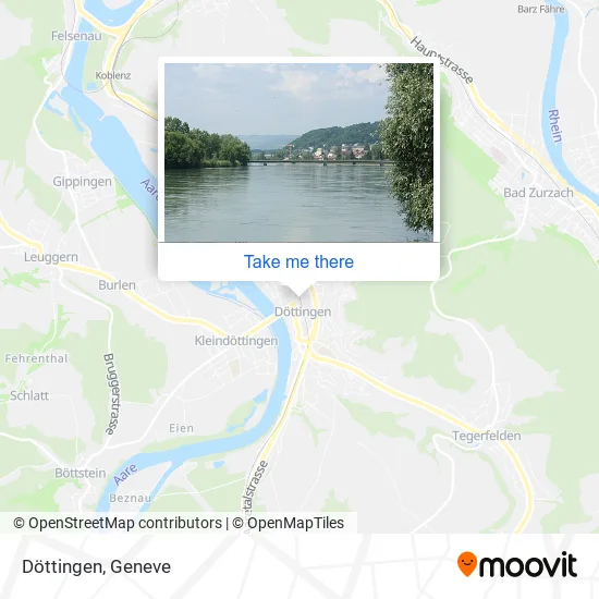 Döttingen map