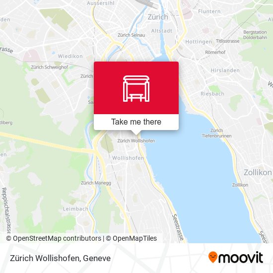 Zürich Wollishofen plan