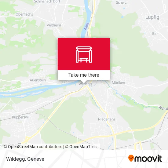 Wildegg map