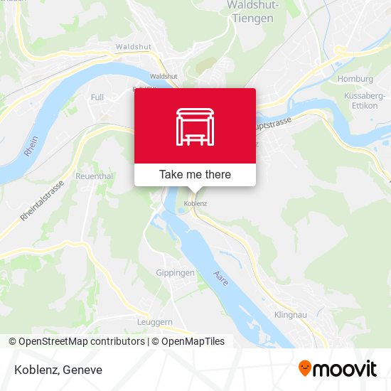 Koblenz Karte