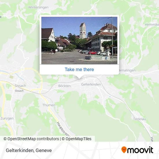 Gelterkinden map