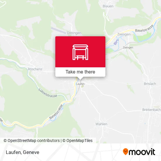 Laufen map