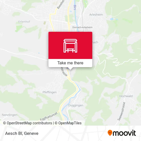 Aesch Bl map