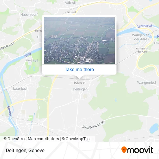 Deitingen map