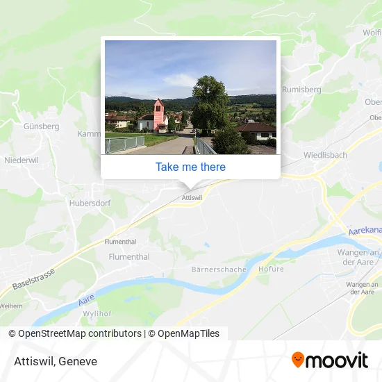 Attiswil map