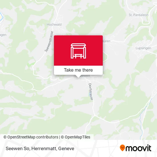 Seewen So, Herrenmatt map