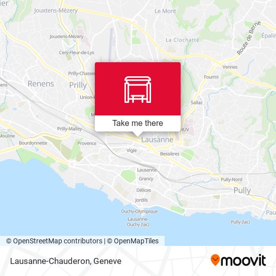 Lausanne-Chauderon plan