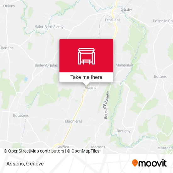 Assens map
