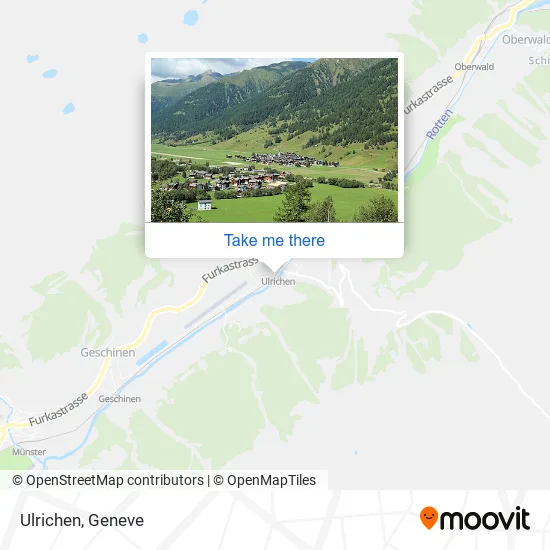 Ulrichen map