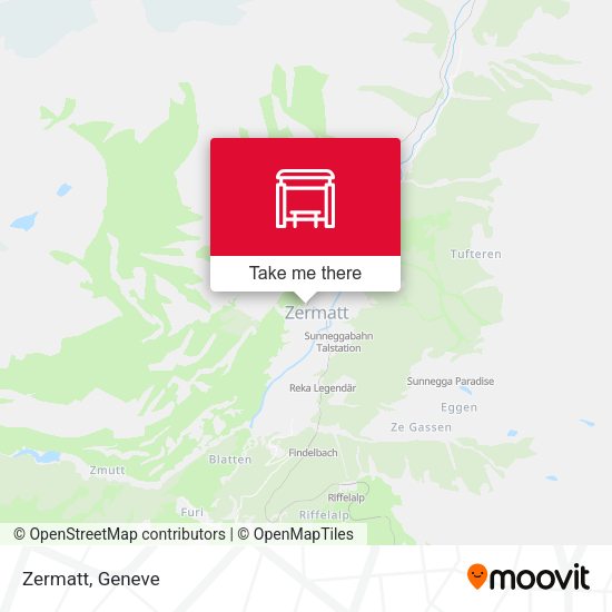 Zermatt map