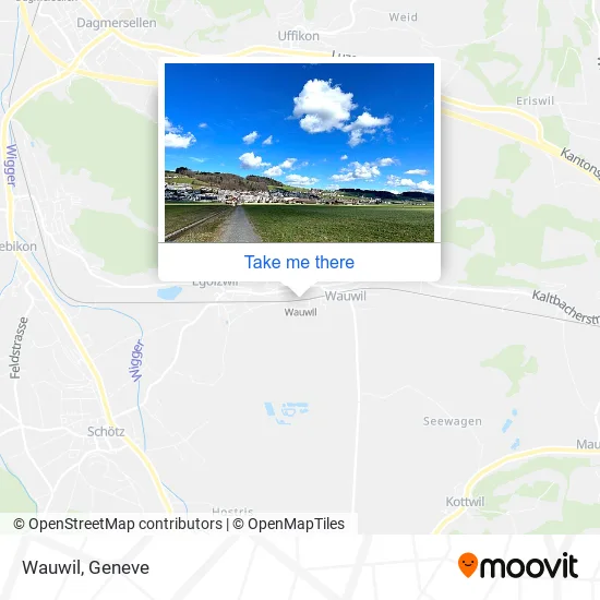 Wauwil map
