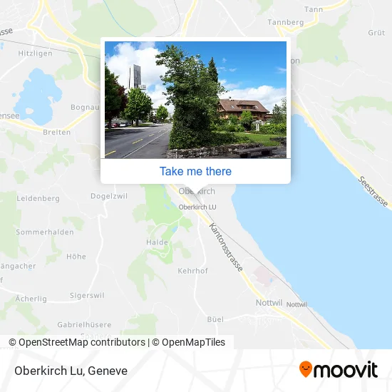 Oberkirch Lu map