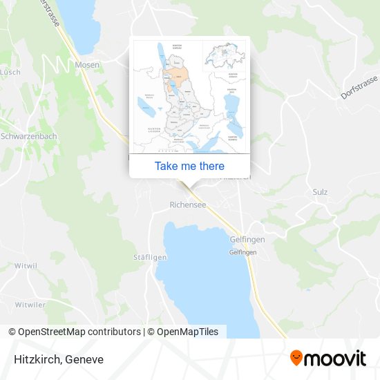 Hitzkirch map