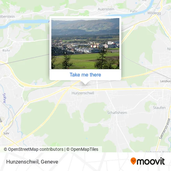 Hunzenschwil map