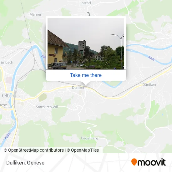 Dulliken map