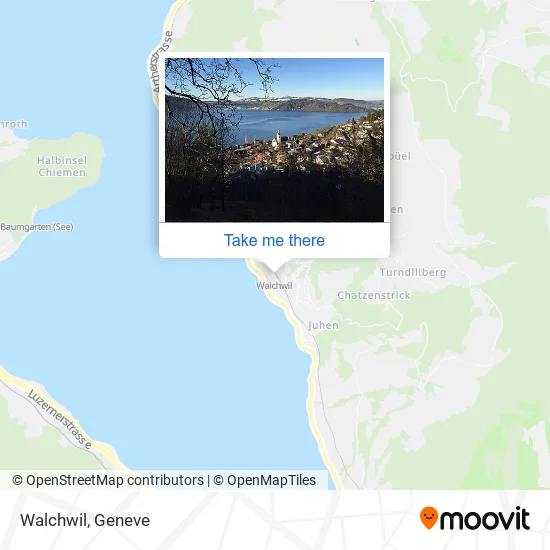 Walchwil map