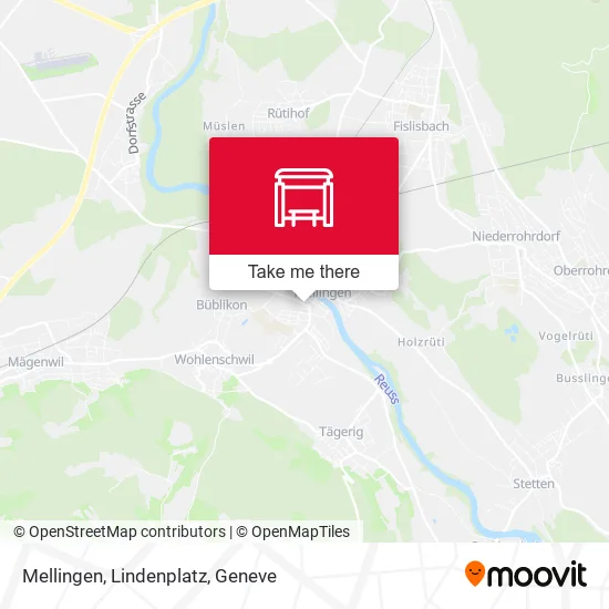 Mellingen, Lindenplatz map